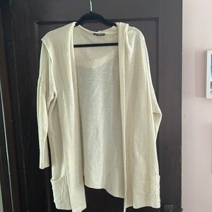 Brandy Melville light weight sweater with hood. Perfect for spring!